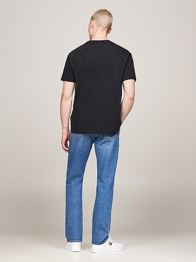 Tommy Jeans Garment Dyed Logo Embroidery T-Shirt