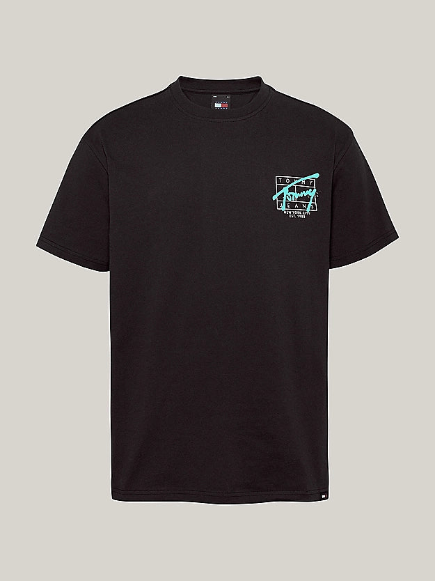 Tommy Jeans Graffiti Signature Back Logo T-Shirt