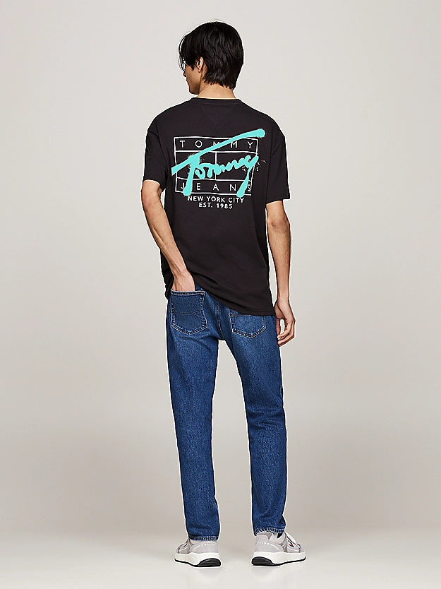 Tommy Jeans Graffiti Signature Back Logo T-Shirt