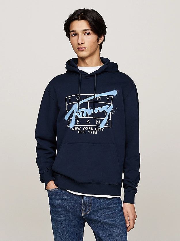 Tommy Jeans Graffiti Signature Logo Hoody