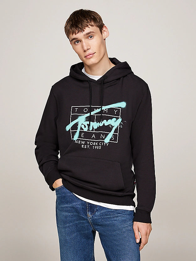 Tommy Jeans Graffiti Signature Logo Hoody