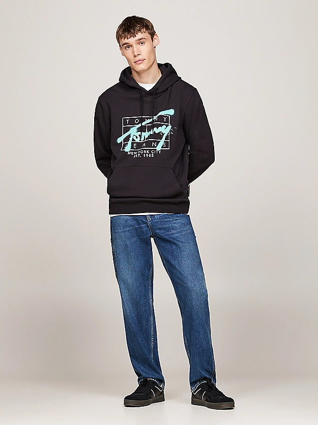 Tommy Jeans Graffiti Signature Logo Hoody