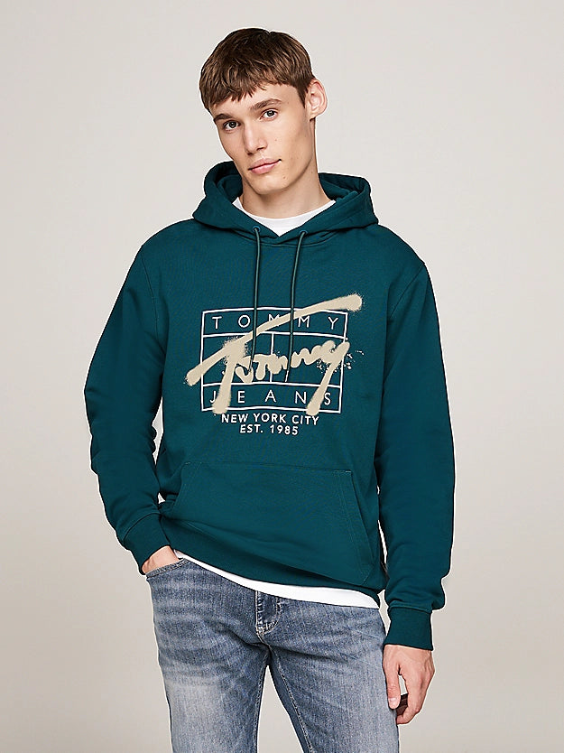Tommy Jeans Graffiti Signature Logo Hoody
