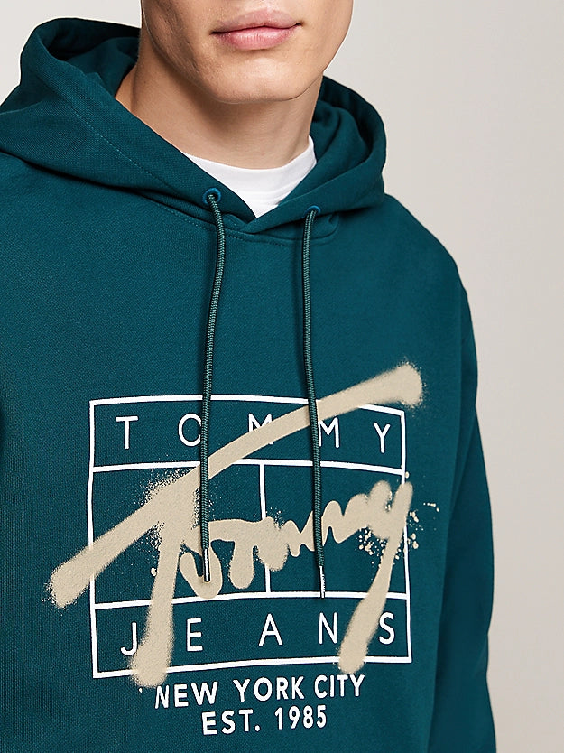 Tommy Jeans Graffiti Signature Logo Hoody