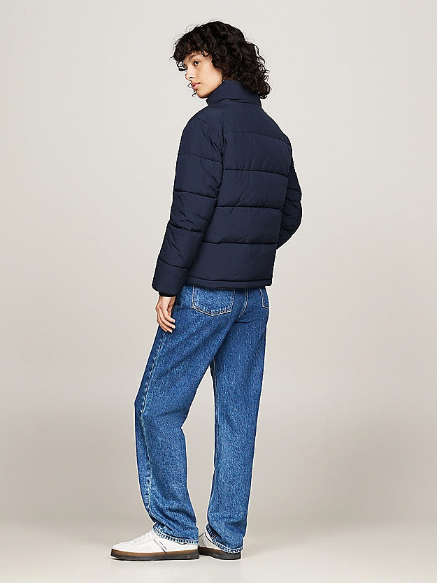 Tommy Jeans High-Neck Zip-Thru Puffer Jacket