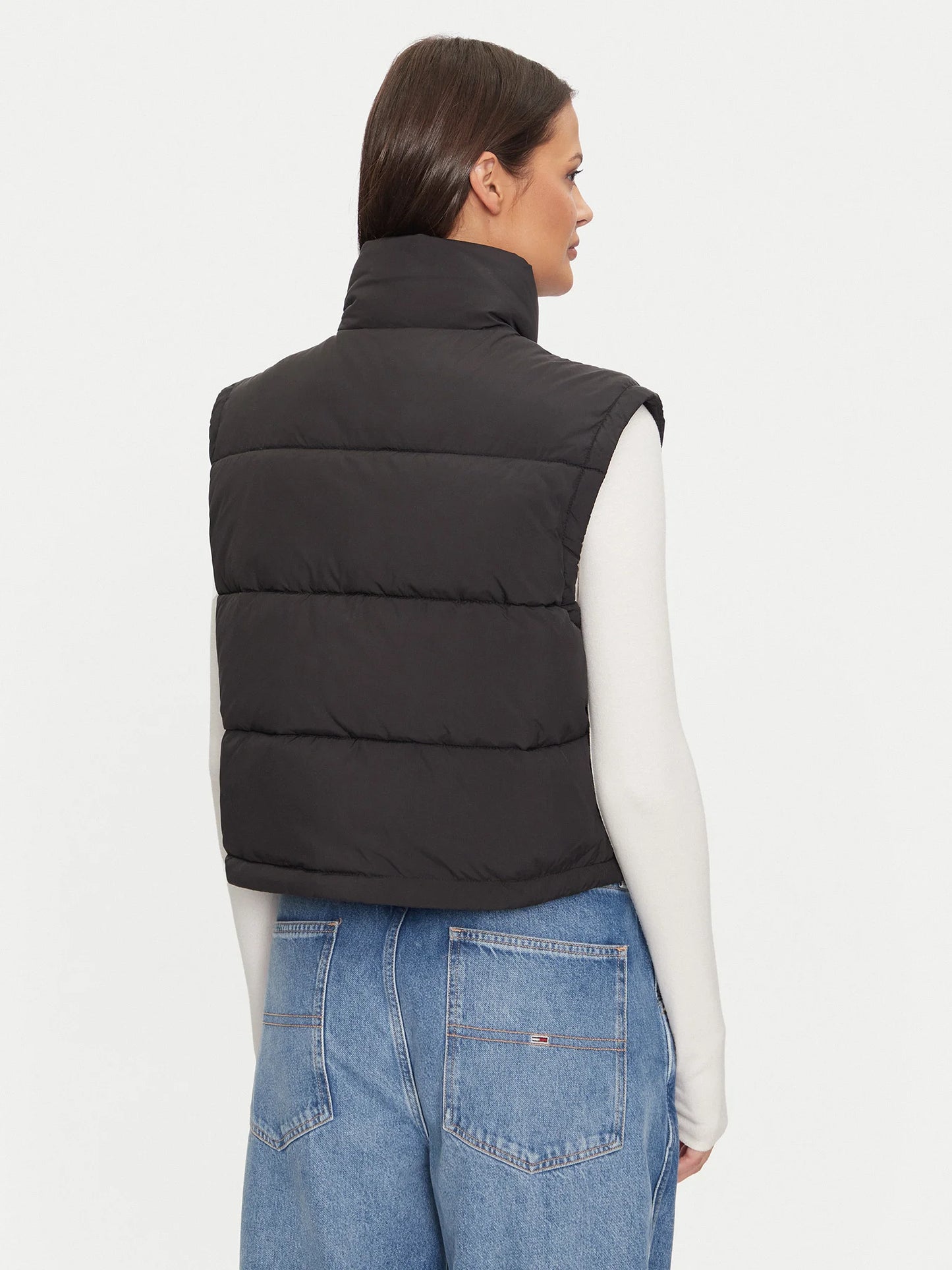 Tommy Jeans dámska vesta čierna