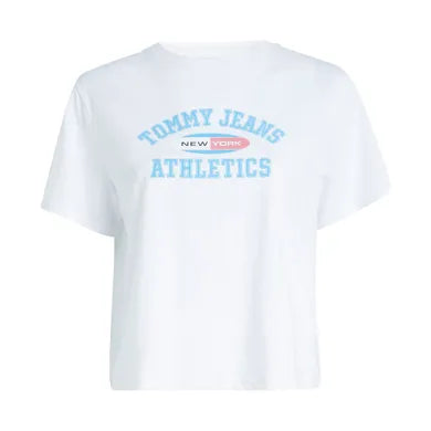 Tommy Jeans dámske tričko biele s nápisom