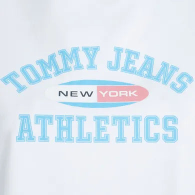 Tommy Jeans dámske tričko biele s nápisom