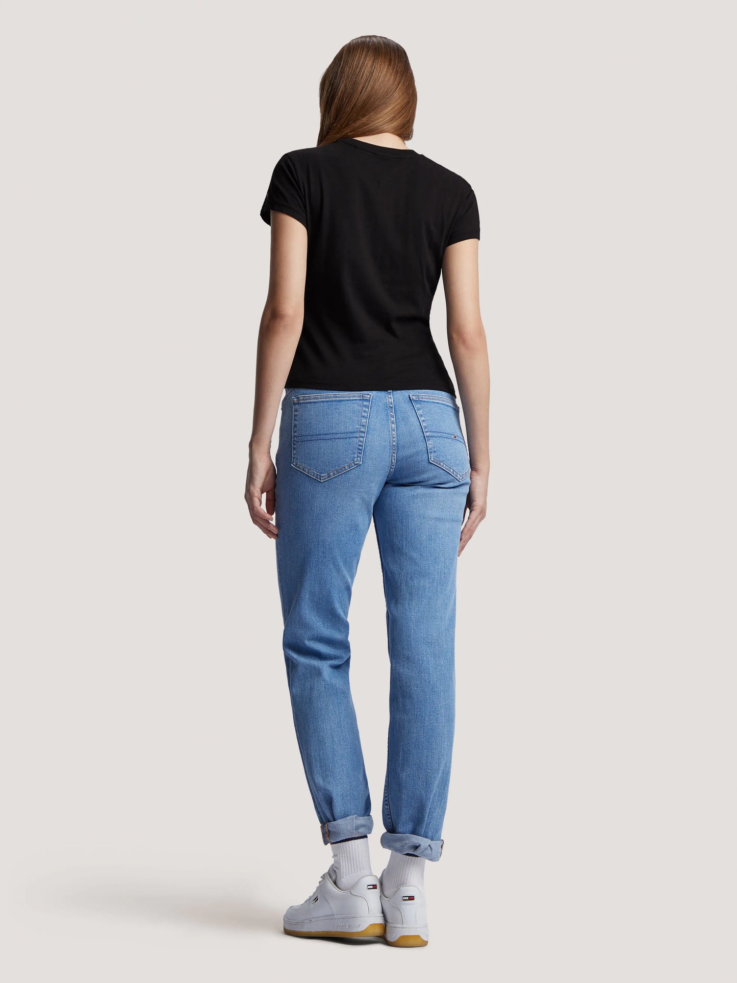 Tommy Jeans dámske tričko čierne
