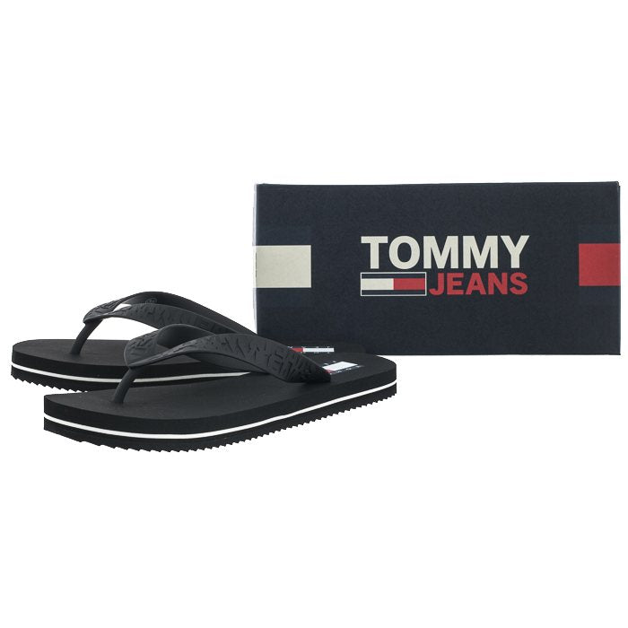 Tommy Jeans dámske žabky čierne