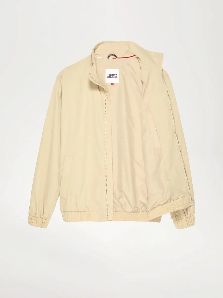 Tommy Jeans pánska bunda béžová
