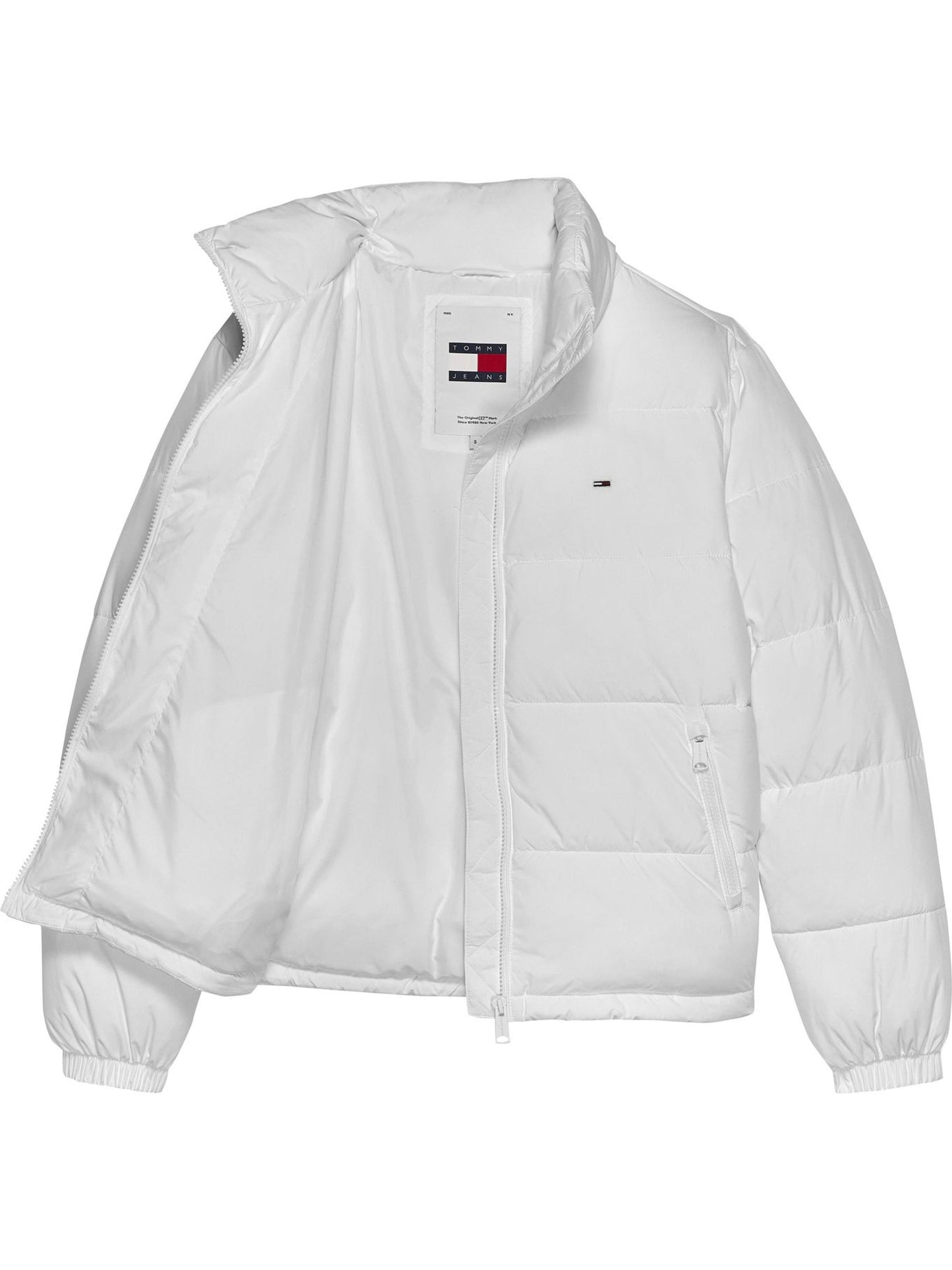 Tommy Jeans pánska bunda biela