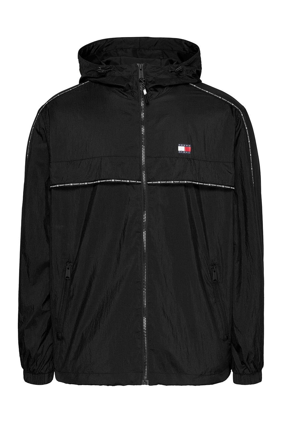 Tommy Jeans pánska bunda bomber čierna