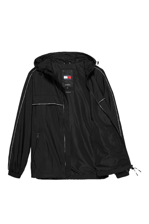 Tommy Jeans pánska bunda bomber čierna