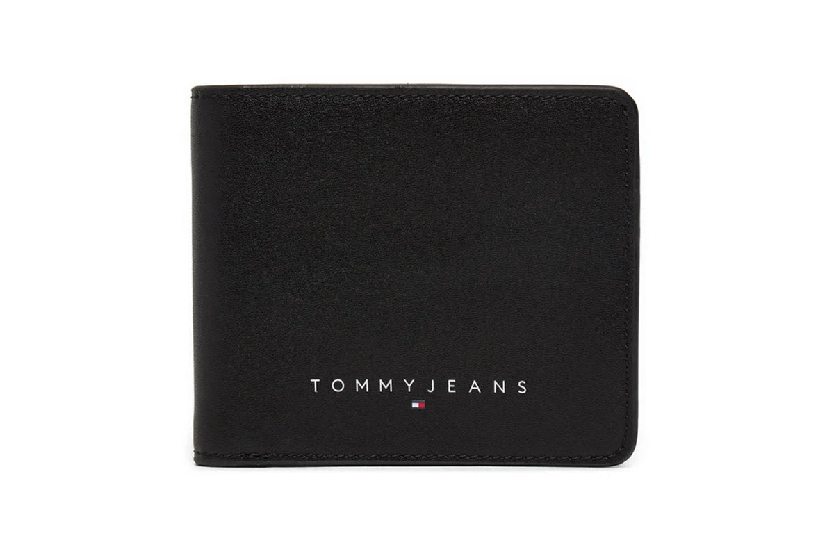 Tommy Jeans pánska kožená peňaženka čierna