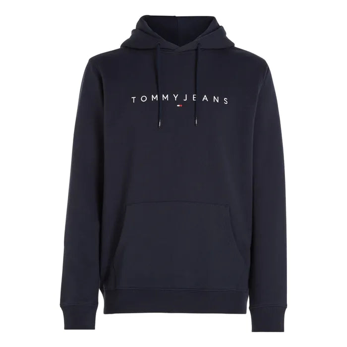 Tommy Jeans pánska mikina s kapucňou tmavomodrá