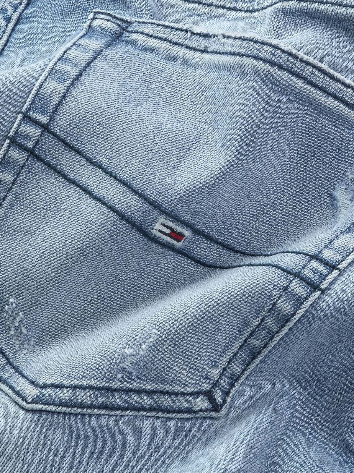 Tommy Jeans pánske džínsy svetlomodré Slim Fit