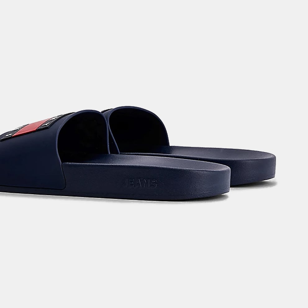 Tommy Jeans pánske šľapky Flag Pool modré