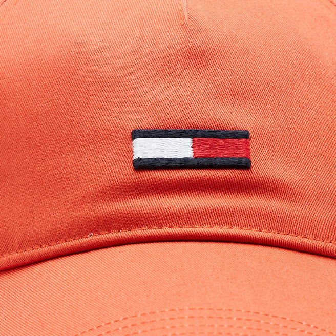 Tommy Jeans unisex šiltovka oranžová