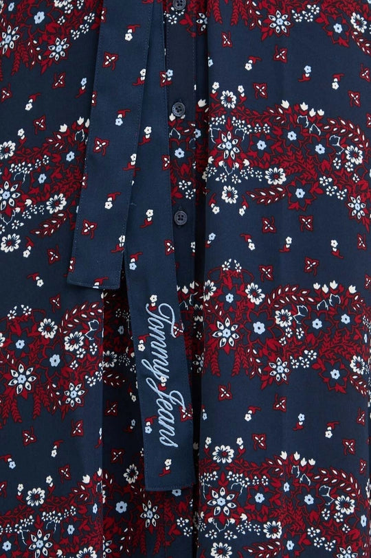 Tommy Jeans dámske šaty s potlačou