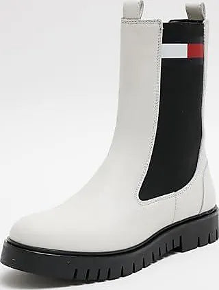 Tommy Jeans dámske čižmy biele