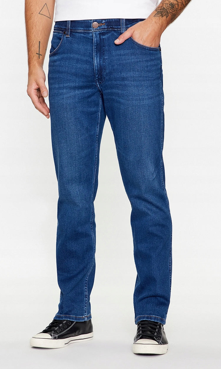 Wrangler pánske džínsy GREENSBORO Olympia FREE TO STRETCH modré 1123 41 419 Info