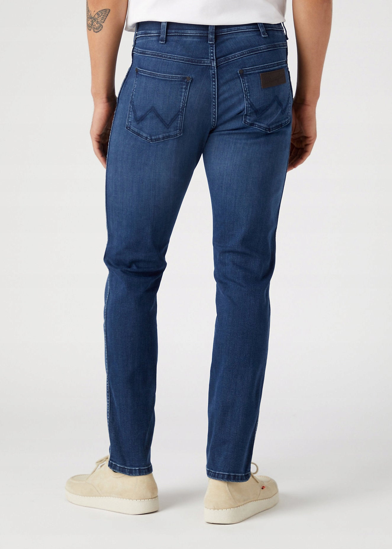 Wrangler pánske rifle Larston Slim Tapered Apollo 1123 41 425