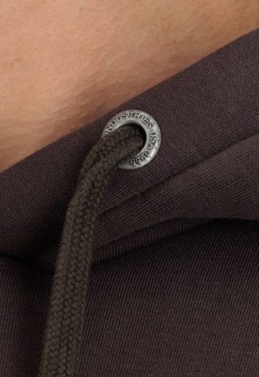 Alpha Industries pánska mikina Alpha Label čierna s kapucňou - Original Brands