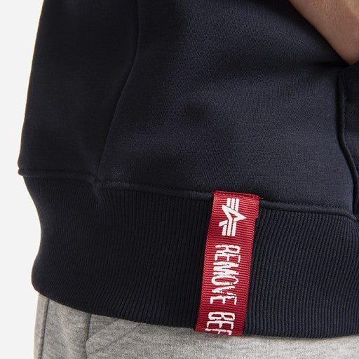 Alpha Industries pánska mikina Basic Zip Hoody tmavomodrá - Original Brands