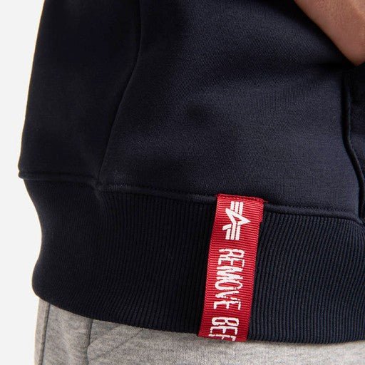 Alpha Industries pánska mikina Basic Zip Hoody tmavomodrá - Original Brands