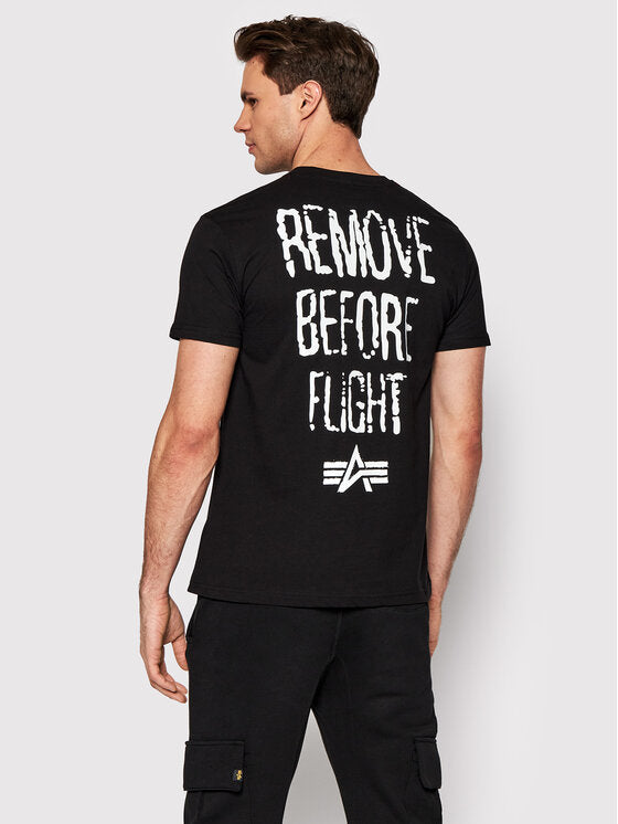 Alpha Industries pánske tričko RBF Moto čierne