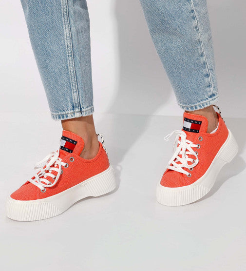 Tommy Jeans dámske tenisky červené