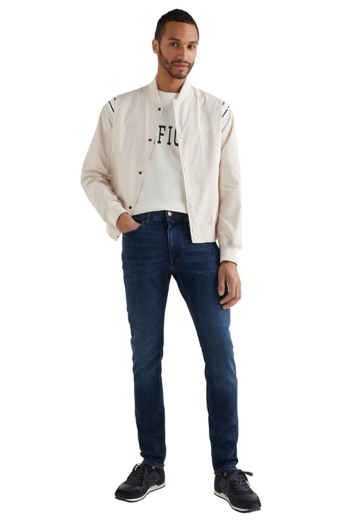Tommy Hilfiger pánske džínsy tmavomodré