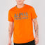 Alpha Industries pánske tričko Camo Print T oranžové