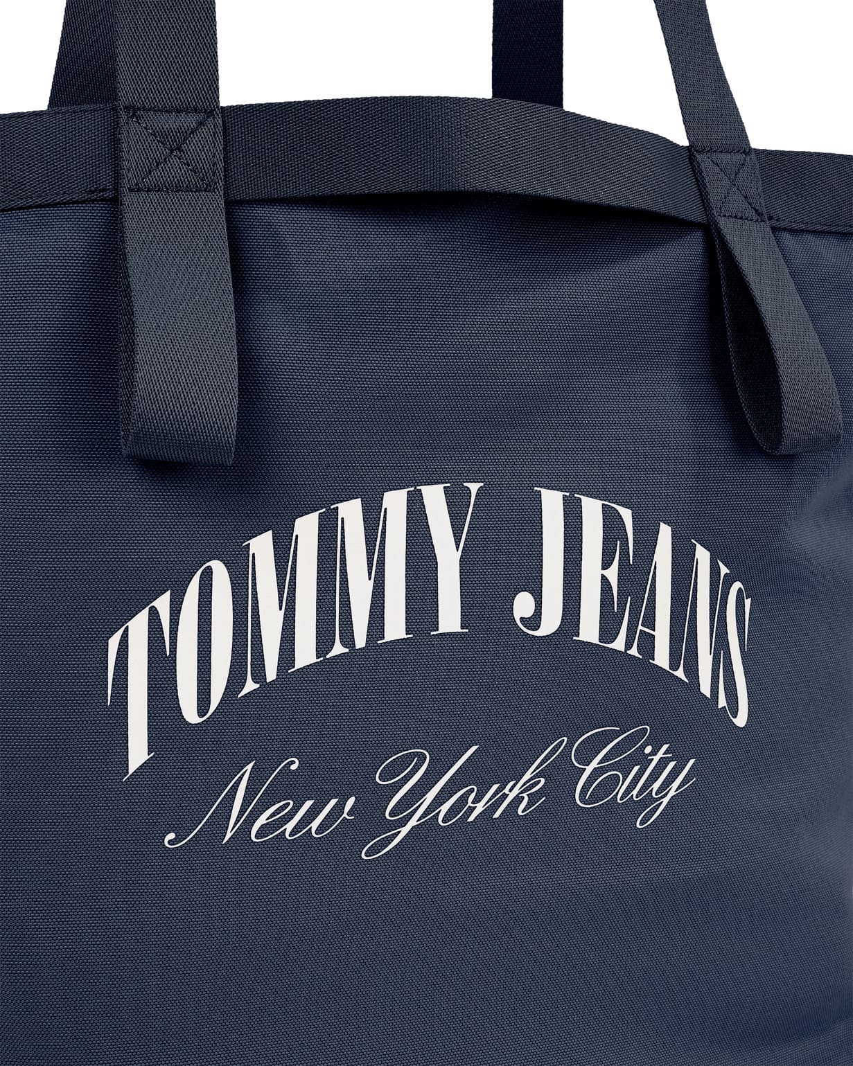 Tommy Hilfiger dámska plátená taška tmavomodrá