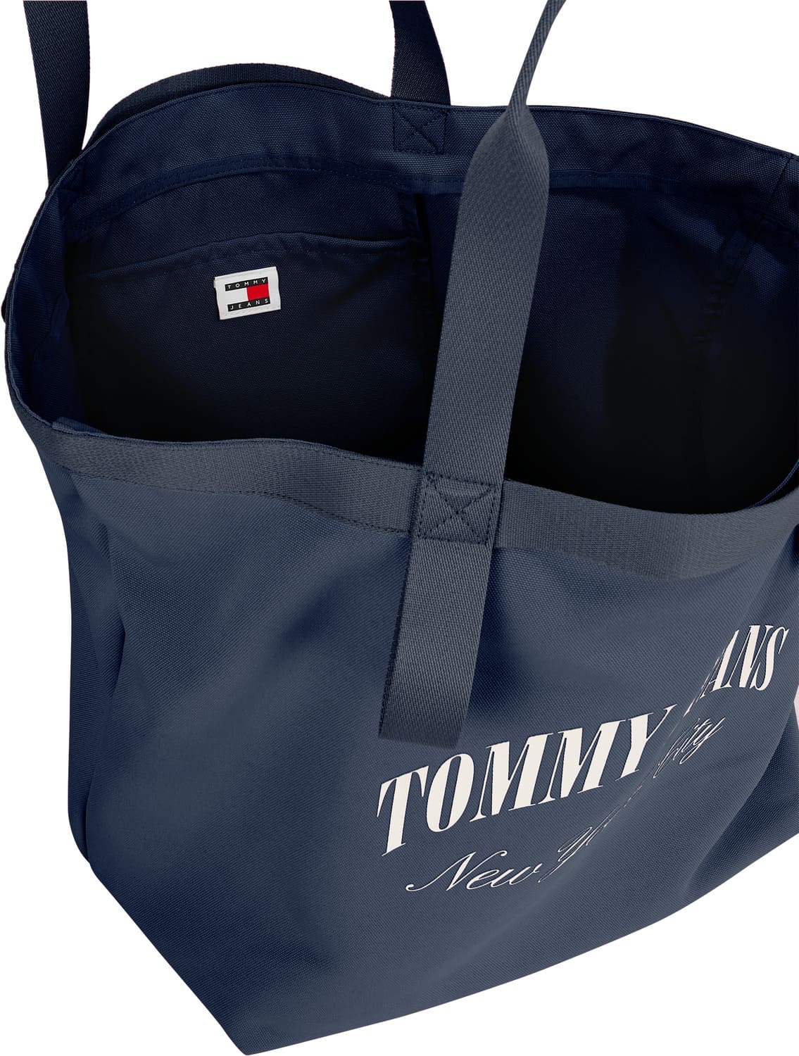 Tommy Hilfiger dámska plátená taška tmavomodrá