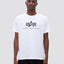 Alpha Industries Basic pánske tričko – White