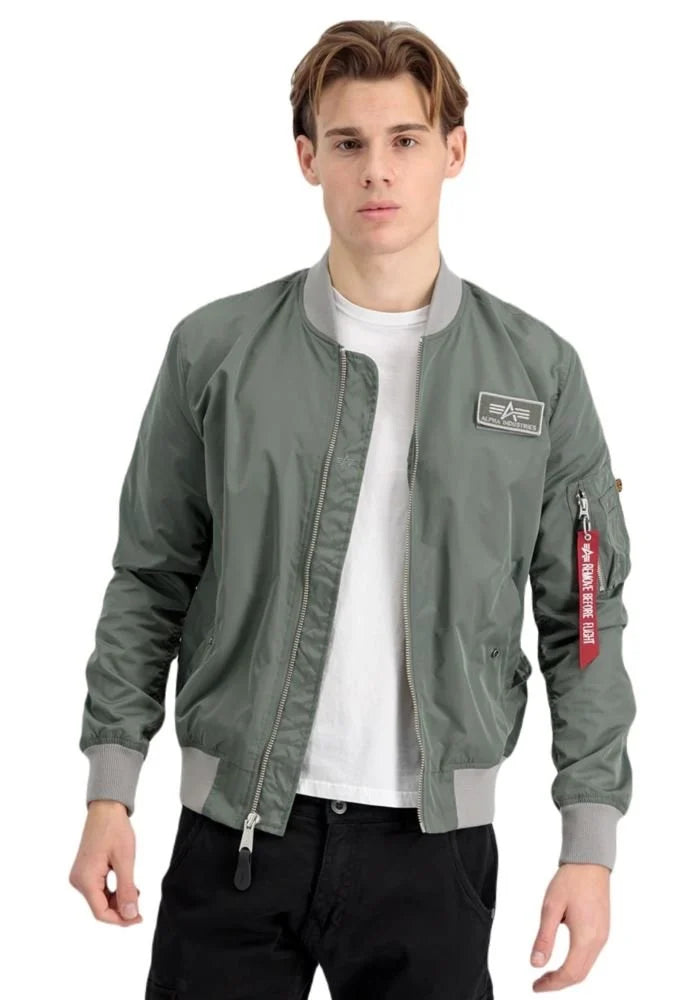 Alpha Industries pánska bunda MA-1 TTC zelená