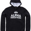 Alpha Industries pánska mikina čierna s kapucňou