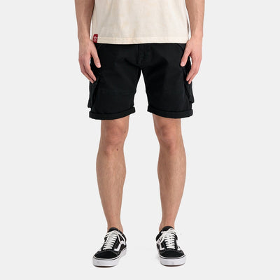 Alpha Industries pánske krátke nohavice Combat čierne