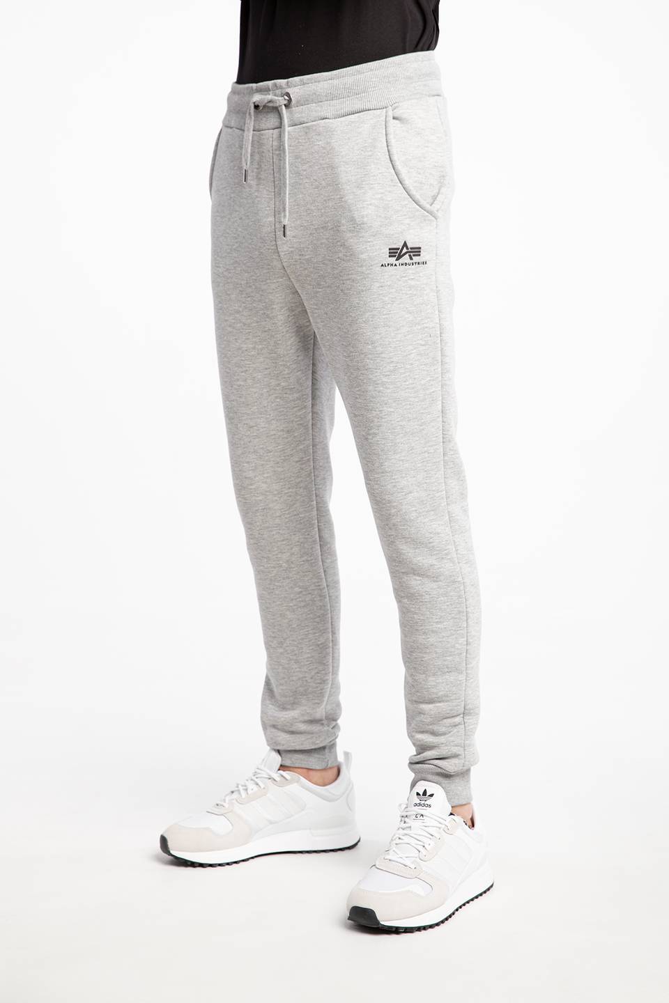 Alpha Industries pánske tepláky Basic Jogger SL šedé