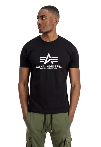 Alpha Industries pánske tričko Basic T čierne