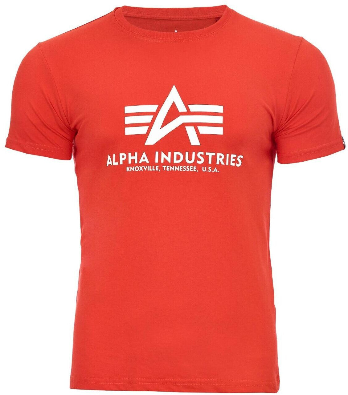 Alpha Industries pánske tričko Basic oranžové