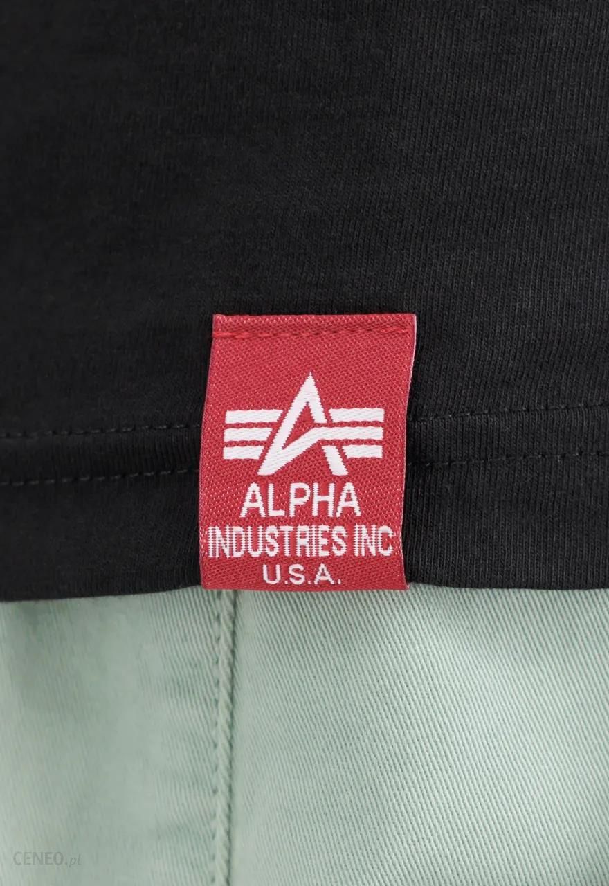 Alpha Industries pánske tričko NASA DaVinci T čierna