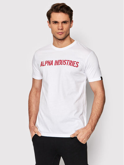 Alpha Industries pánske tričko RBF Moto biele