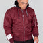 Kurtka ALPHA INDUSTRIES MA-1 ZHP bordowa (burgundy)