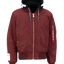 Kurtka ALPHA INDUSTRIES MA-1 ZHP bordowa (burgundy)