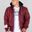 Kurtka ALPHA INDUSTRIES MA-1 ZHP bordowa (burgundy)