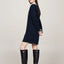 Leather Cleat Knee-High Boots