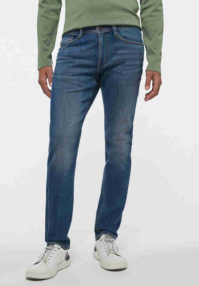 Mustang pánske Oregon Tapered Jeans modré